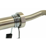 Гриф олимпийский слабоизогнутый 47" REBEL с упорными подшипниками и замками